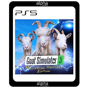 Goat Simulator 3 Multiversal Traveler's PS5 Mídia Digital
