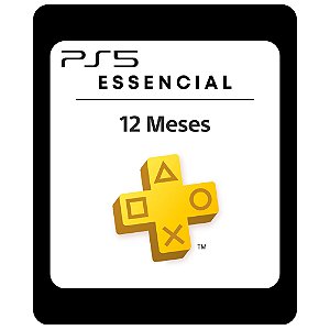 Plus 12 Meses ps5 Essencial Mídia Digital