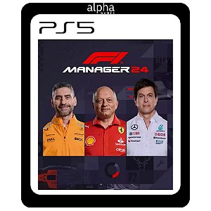 F1 Manager 2024 PS5 Mídia Digital
