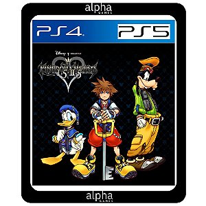 Jogo Kingdom hearts HD 1.5 + 2.5 Remix PS4 Mídia Digital