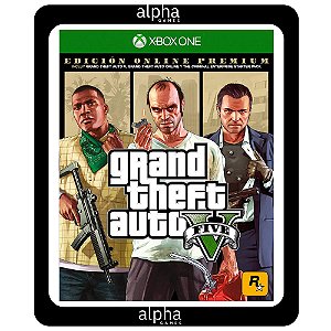 Gta 5 Premium Edition Xbox One Mídia Digital