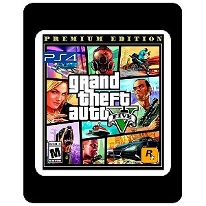 Gta 5 - PS4 - Mídia Digital Edição Premium