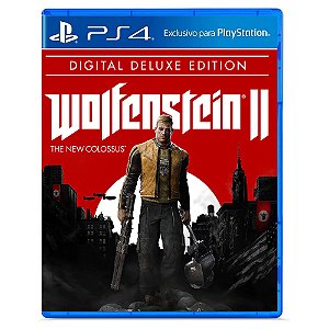 Wolfenstein II The New Colossus Deluxe PS4 Mídia Digital