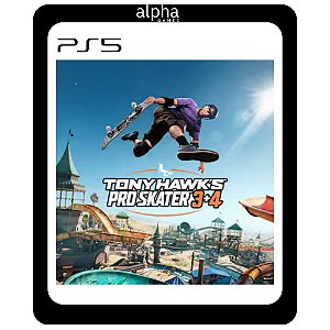 Tony Hawk's Pro Skater 3 + 4 PS5 Mídia Digital