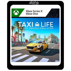 Taxi Life: A City Driving Simulator Xbox Series X|S Mídia Digital