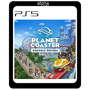 Planet Coaster Edição de Console PS5 Mídia Digital
