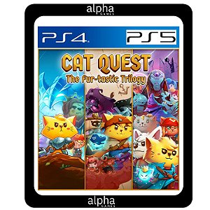 Cat Quest: The Fur-tastic Trilogy PS5 e PS4 Mídia Digital
