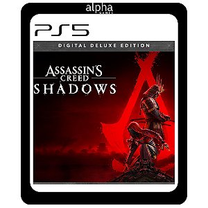 Assassin’s Creed Shadows Deluxe PS5 Mídia Digital