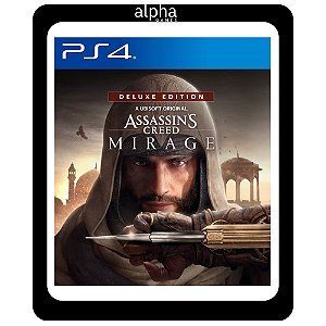 Assassin's Creed Mirage Deluxe Ps4 Mídia Digital