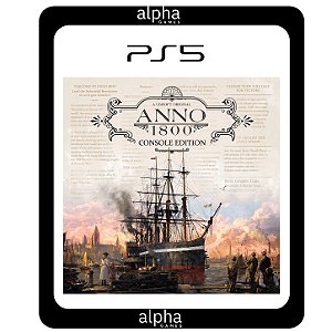 Anno 1800 Console Edition PS5 Mídia Digital