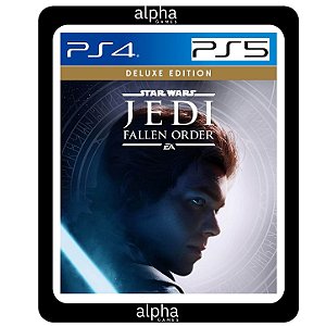 STAR WARS Jedi Fallen Order Edição Deluxe PS4 e PS5 Mídia Digital