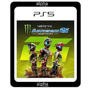 Monster Energy Supercross 25 The Official Video Game PS5 Mídia Digital