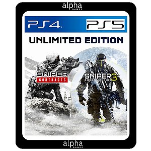 Sniper Ghost Warrior Contracts & SGW3 Unlimited Edition PS4 Mídia Digital