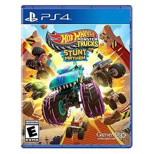 Hot Wheels Monster Trucks: Stunt Mayhem Deluxe Edition PS4 Mídia Digital