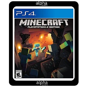 Jogo Minecraft PS4 Mídia Digital