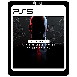 HITMAN World of Assassination Deluxe Edition PS5 Mídia Digital