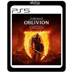 The Elder Scrolls IV: Oblivion Remastered PS5 Mídia Digital