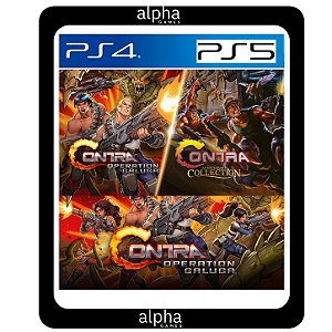 Contra Run & Gun Bundle Ps5 Mídia Digital