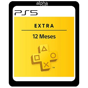 PlayStation Plus Extra 12 Meses PS5 Mídia Digital