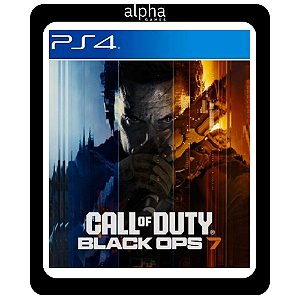 Call of Duty Black Ops 7 Ps4 Mídia Digital