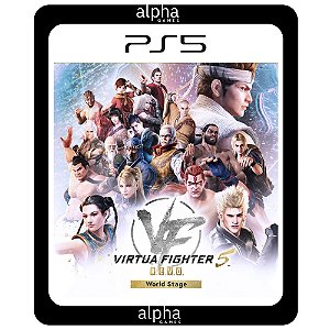 Virtua Fighter 5 R.E.V.O. World Stage Standard PS5 Mídia Digital