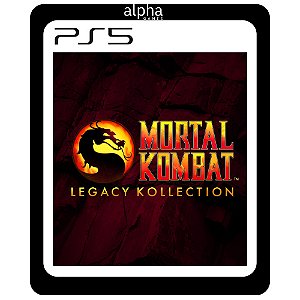 Mortal Kombat Legacy Kollection Ps5 Mídia Digital