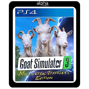 Goat Simulator 3 Multiversal Traveler's PS4 Mídia Digital