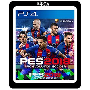 PES 18 2018 Pro Evolution Soccer Português Ps4 Mídia Digital