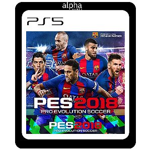 PES 18 2018 Pro Evolution Soccer Português Ps5 Mídia Digital