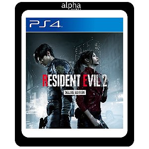 RESIDENT EVIL 2 Deluxe PS4 Mídia Digital