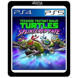 Tartarugas Ninja: O Destino de Splinter PS4 e PS5 Mídia Digital