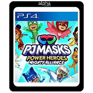 PJ Masks Power Heroes: Mighty Alliance PS4 Mídia Digital