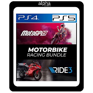Combo Motorbike Racing Bundle PS4 e PS5 mídia digital