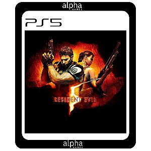 RESIDENT EVIL 5 PS5 Mídia Digital