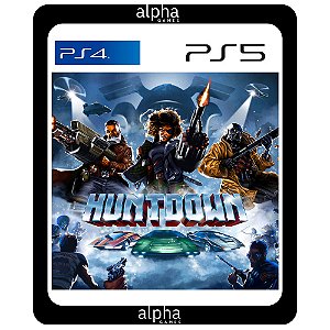Huntdown PS4 e PS5 Mídia Digital