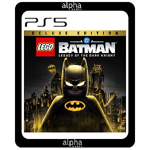 LEGO Batman O Legado do Cavaleiro das Trevas Deluxe PS5 MÍDIA DIGITAL