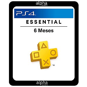 Plus 6 Meses ps4 Essencial Mídia Digital
