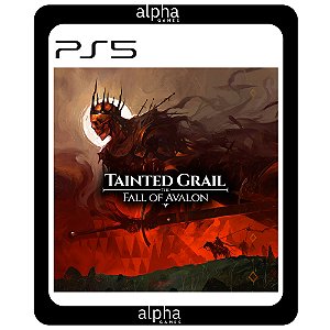 Tainted Grail: The Fall of Avalon PS5 Mídia Digital