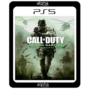 Call of Duty Modern Warfare Remastered PS5 Mídia Digital