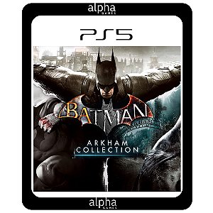 Batman Arkham Collection Ps5 Mídia Digital