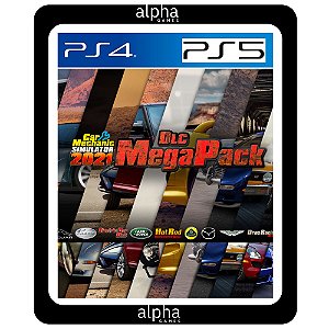 Car Mechanic Simulator 2021 DLC MegaPack PS4 e PS5 Mídia Digital