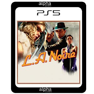 L.A. Noire PS5 Mídia Digital