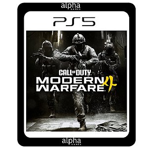 Call of Duty Modern Warfare 4 Ps5 Mídia Digital