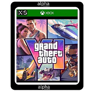 GTA 6 Xbox Series X|S Mídia Digital