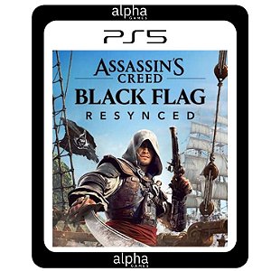Assassin's Creed Black Flag Resynced PS5 Mídia Digital