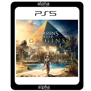 Assassins Creed Origins - PS5 - Mídia Digital