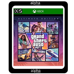 GTA 6 Xbox Series X|S Ultimate Mídia Digital