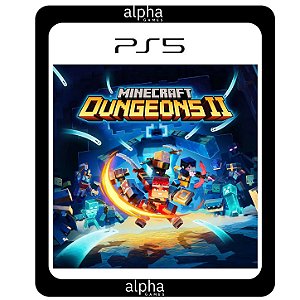 MINECRAFT DUNGEONS II Ps5 Mídia Digital