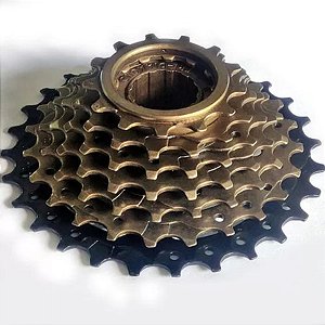 Catraca Roda Livre TRI-DIAMOND 6v Catraca 18v Rosca 14-28 Mtb Bike Bicicletas C/ Marcha