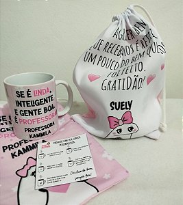 Caneca Porcelana com Saquinho